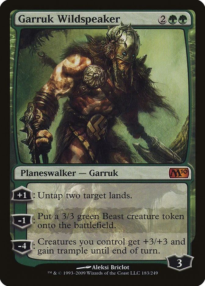 Garruk Wildspeaker 「M10/183」「EN」