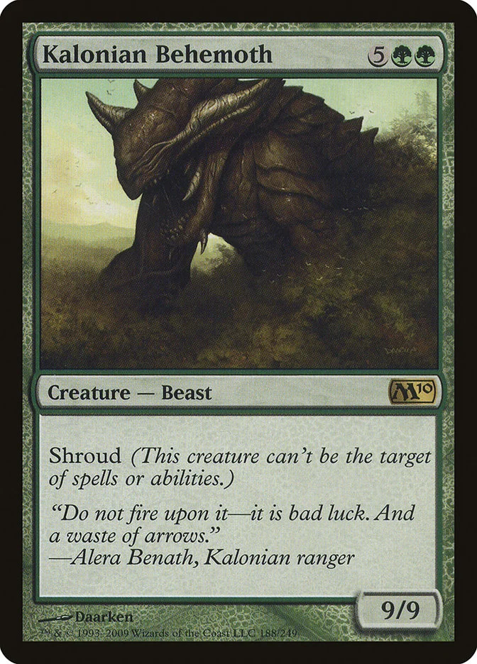 Kalonian Behemoth 「M10/188」「EN」