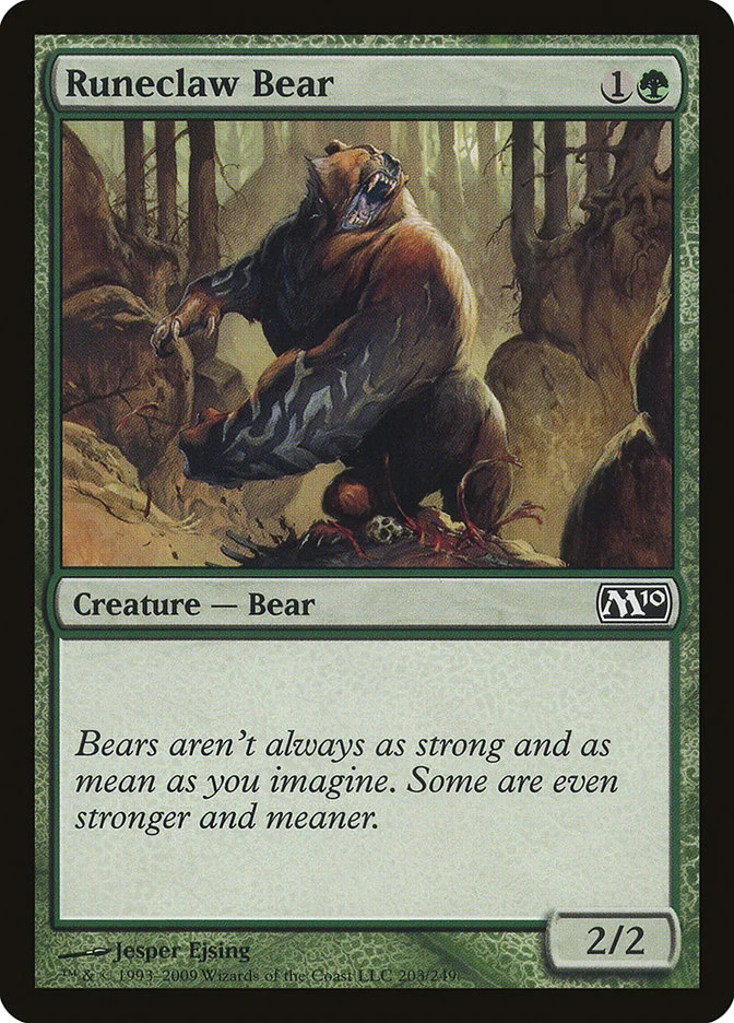 Runeclaw Bear 「M10/203」「EN」