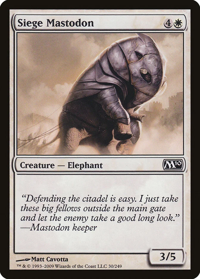 Siege Mastodon 「M10/30」「EN」