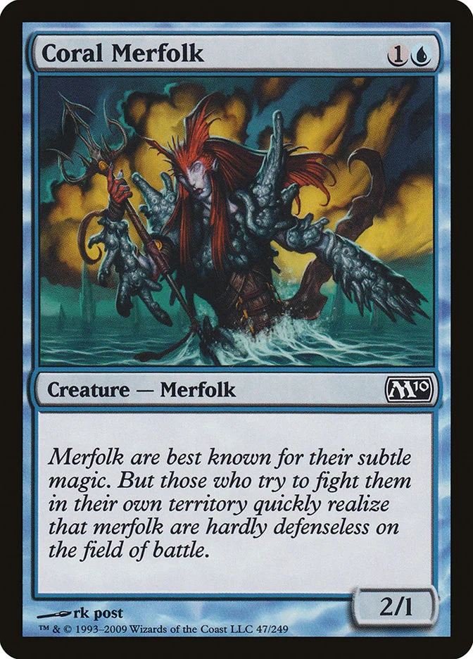 Coral Merfolk 「M10/47」「EN」
