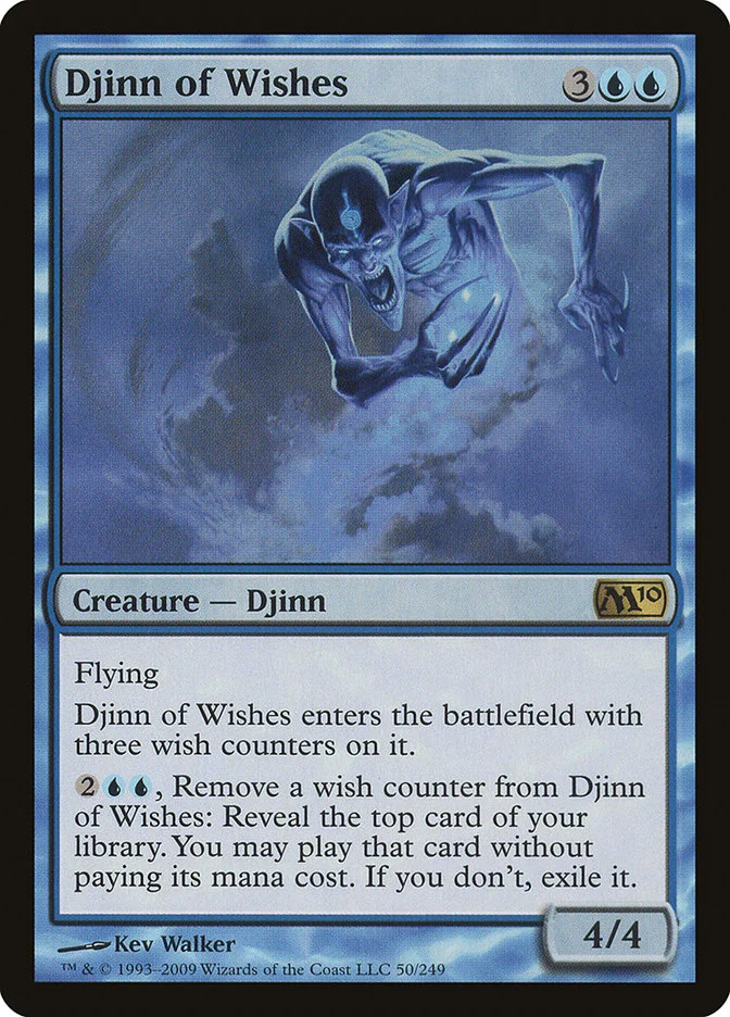 Djinn of Wishes 「M10/50」「EN」