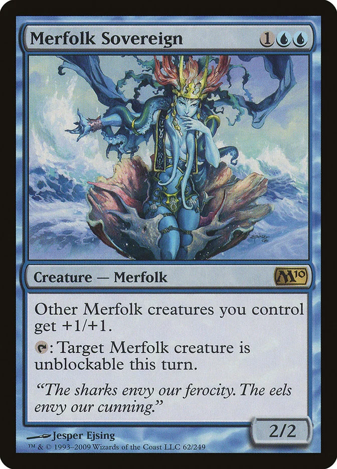 Merfolk Sovereign 「M10/62」「EN」