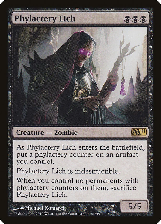 Phylactery Lich 「M11/110」「EN」
