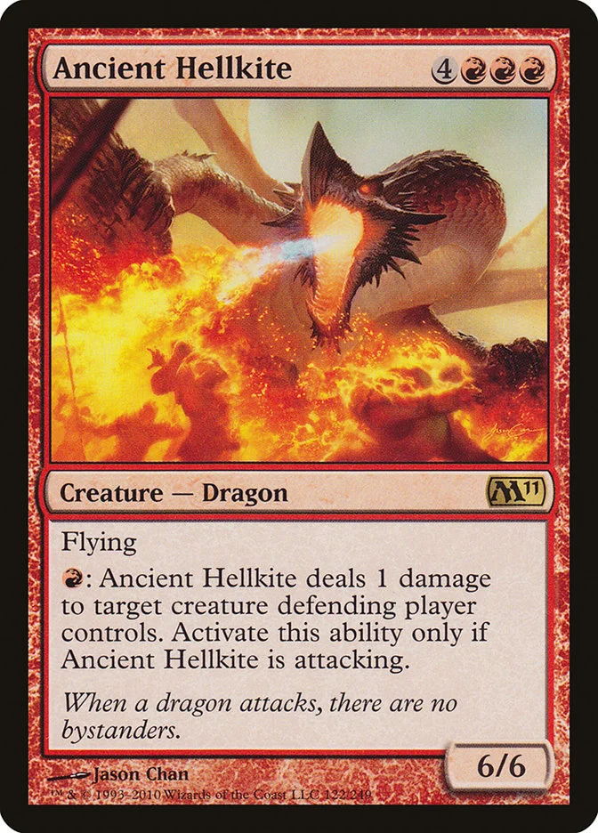 Ancient Hellkite 「M11/122」「EN」