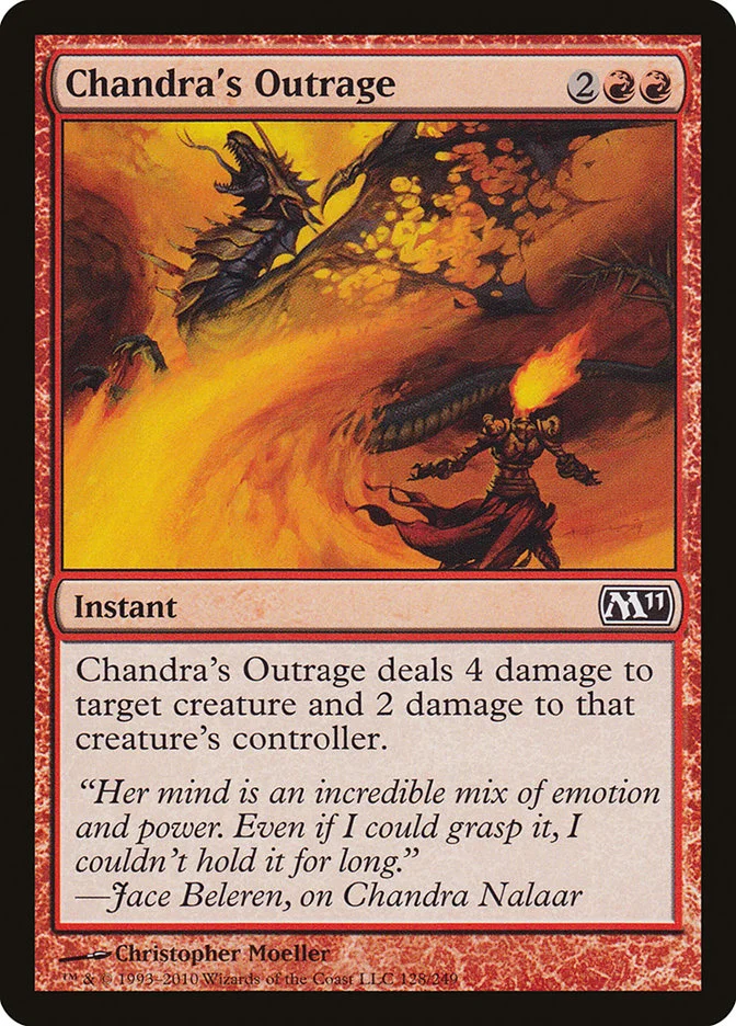 Chandra's Outrage 「M11/128」「EN」