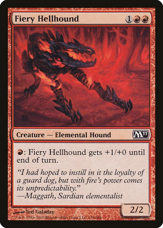 Fiery Hellhound 「M11/136」「EN」