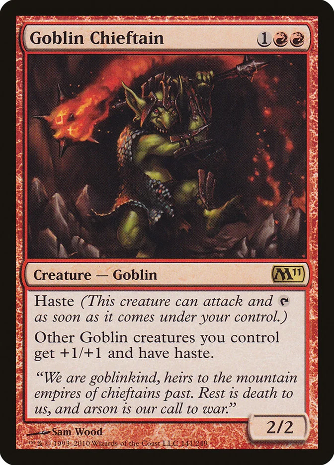 Goblin Chieftain 「M11/141」「EN」