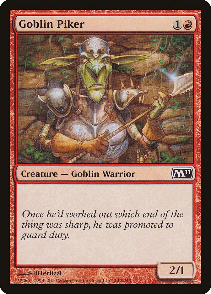 Goblin Piker 「M11/142」「EN」