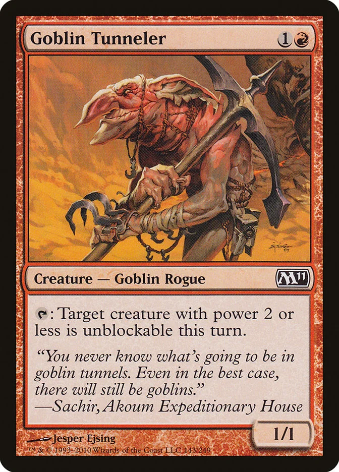 Goblin Tunneler 「M11/143」「EN」