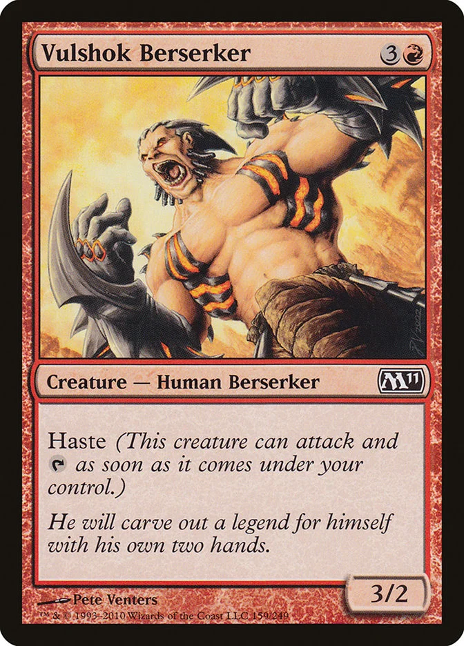 Vulshok Berserker 「M11/159」「EN」
