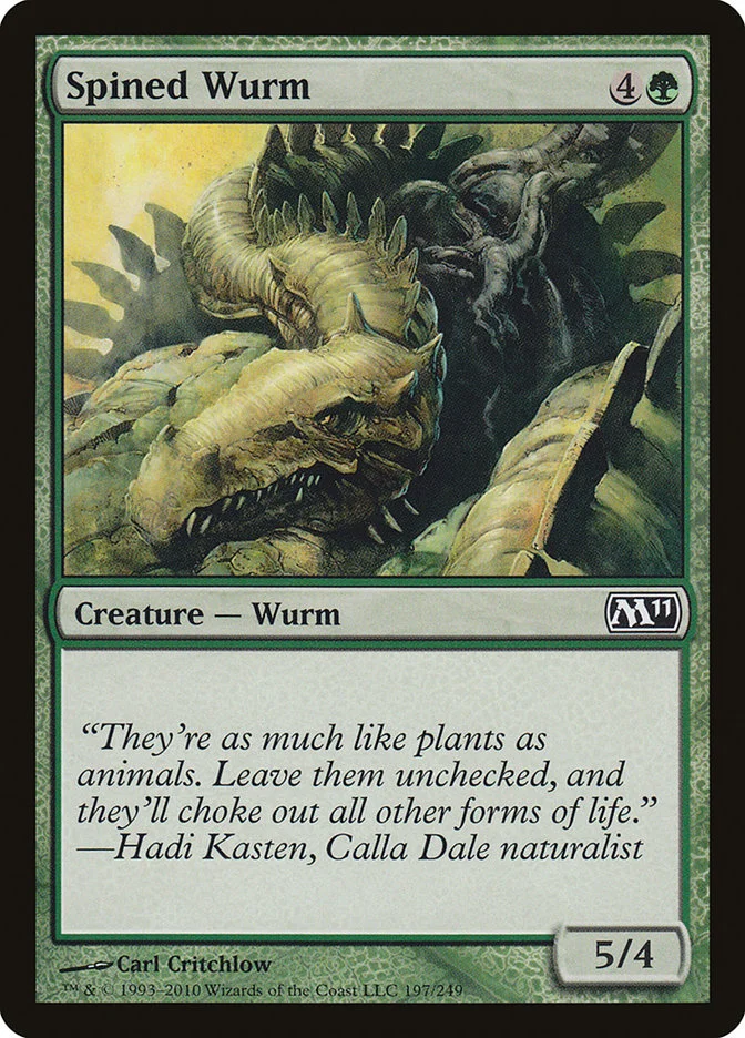 Spined Wurm 「M11/197」「EN」