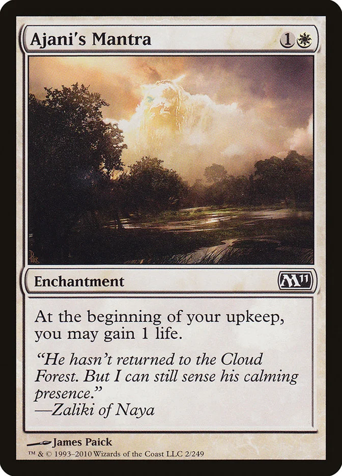 Ajani's Mantra 「M11/2」「EN」