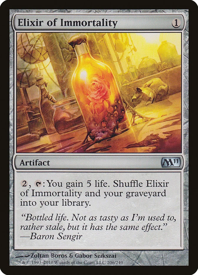 Elixir of Immortality 「M11/206」「EN」