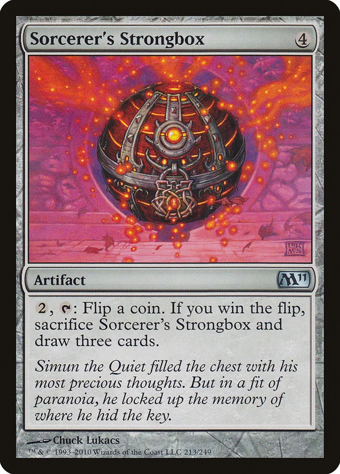 Sorcerer's Strongbox 「M11/213」「EN」