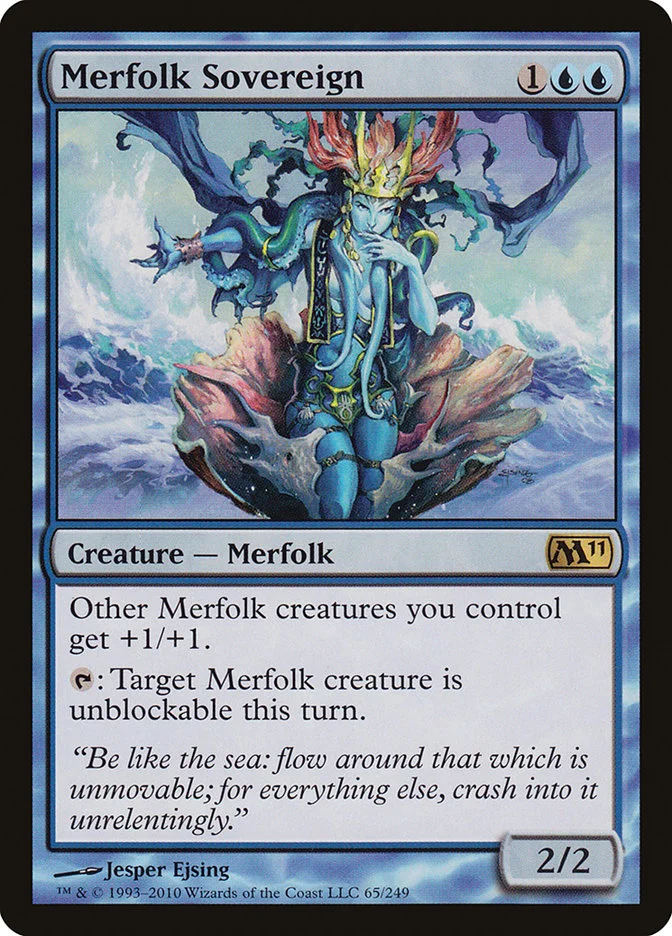 Merfolk Sovereign 「M11/65」「EN」