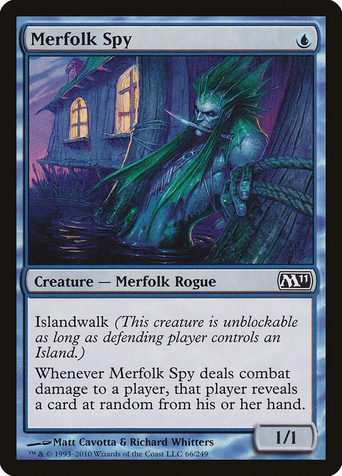 Merfolk Spy 「M11/66」「EN」