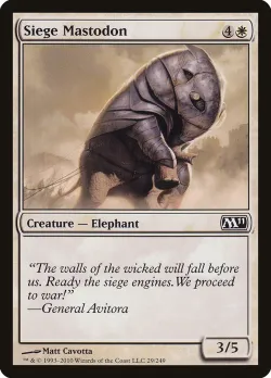 Siege Mastodon #29 · Magic: The Gathering