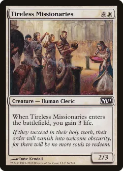 Tireless Missionaries #36 · Magic: The Gathering