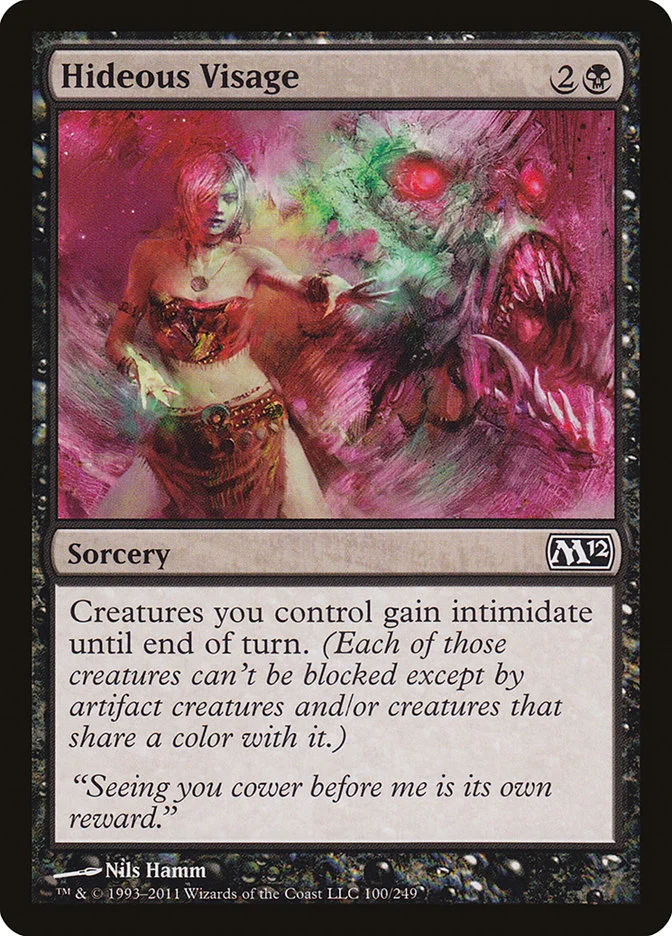 Hideous Visage 「M12/100」「EN」