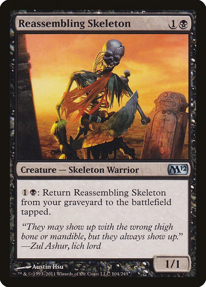 Reassembling Skeleton 「M12/104」「EN」