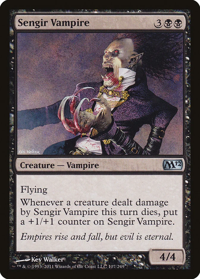 Sengir Vampire 「M12/107」「EN」