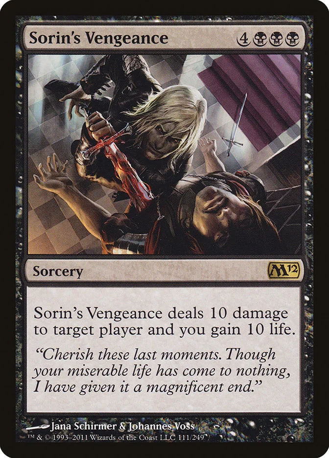 Sorin's Vengeance 「M12/111」「EN」
