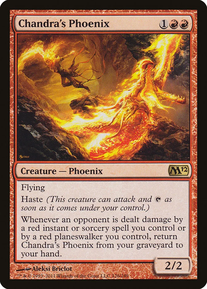 Chandra's Phoenix 「M12/126」「EN」