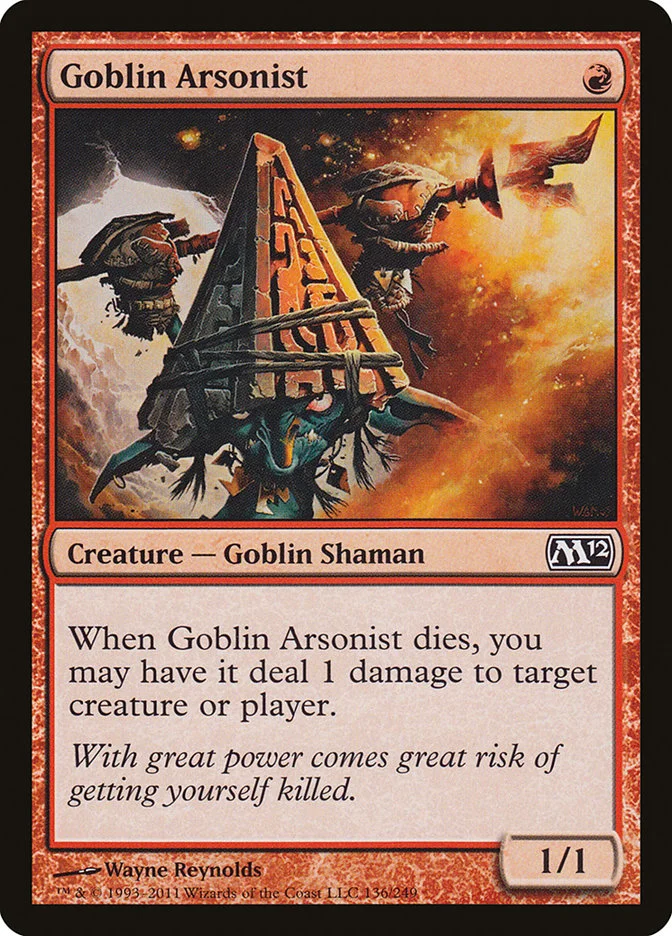 Goblin Arsonist 「M12/136」「EN」