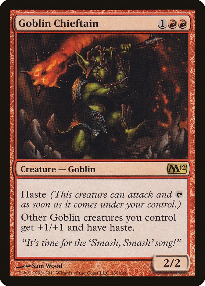 Goblin Chieftain 「M12/138」「EN」