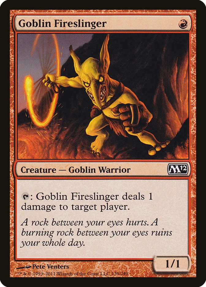 Goblin Fireslinger 「M12/139」「EN」