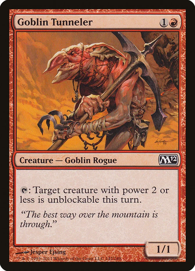 Goblin Tunneler 「M12/142」「EN」