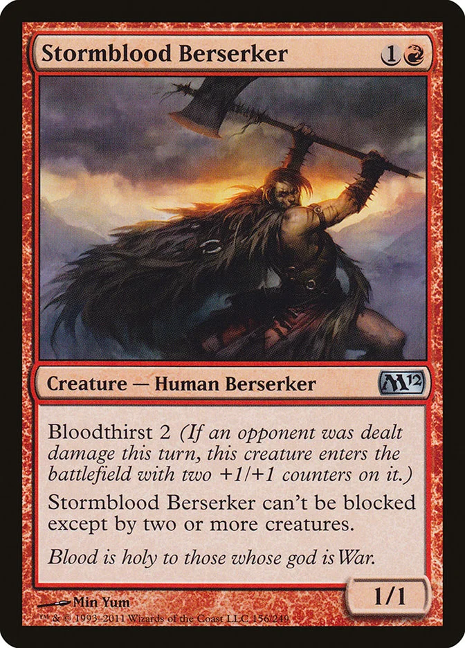 Stormblood Berserker 「M12/156」「EN」