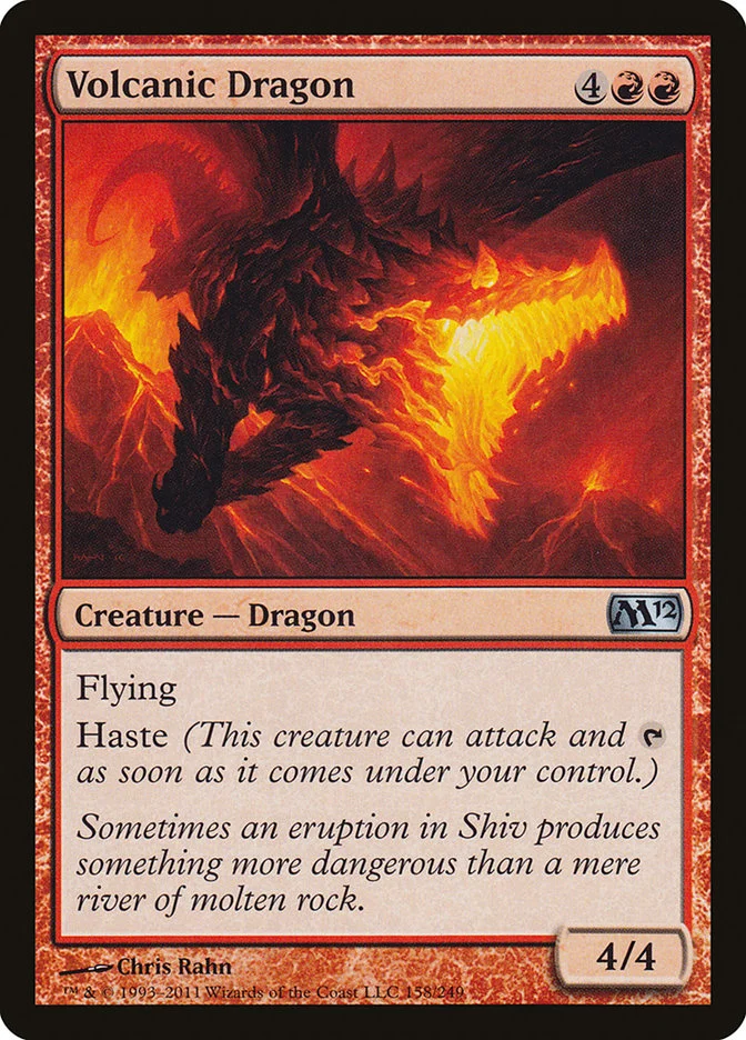 Volcanic Dragon 「M12/158」「EN」