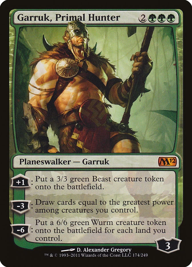 Garruk, Primal Hunter 「M12/174」「EN」