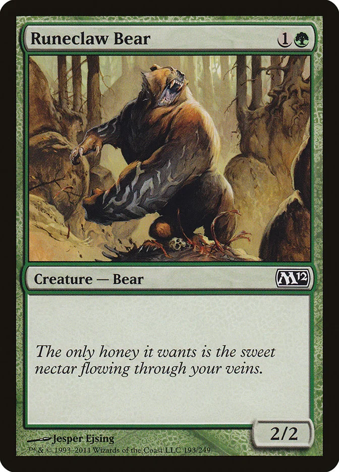 Runeclaw Bear 「M12/193」「EN」