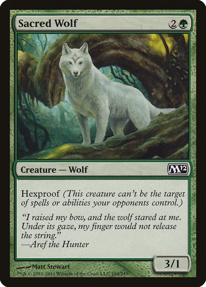 Sacred Wolf 「M12/194」「EN」