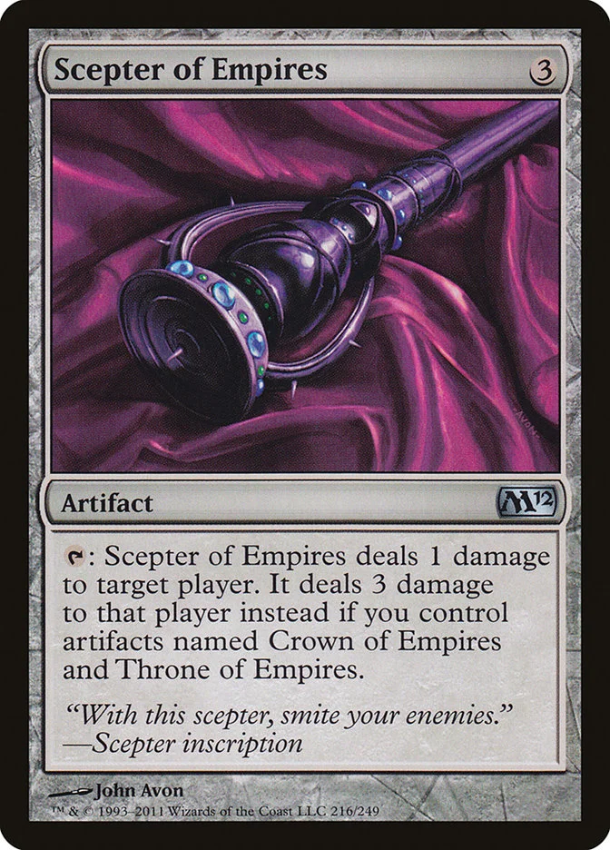 Scepter of Empires 「M12/216」「EN」