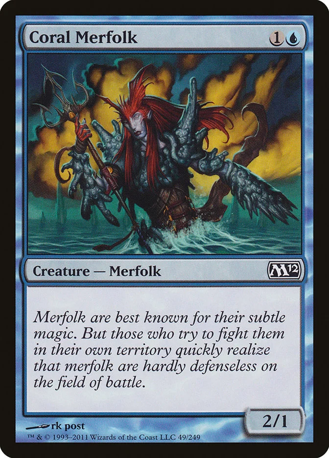 Coral Merfolk 「M12/49」「EN」
