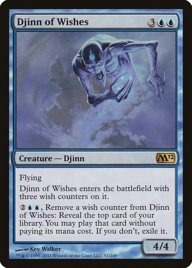 Djinn of Wishes 「M12/51」「EN」
