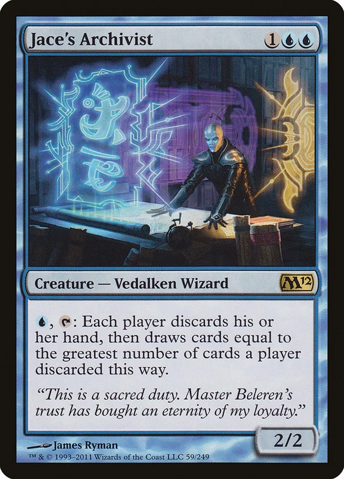 Jace's Archivist 「M12/59」「EN」