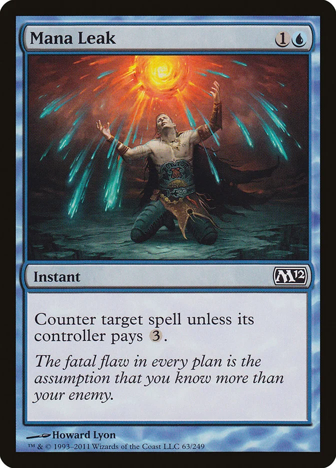 Mana Leak 「M12/63」「EN」