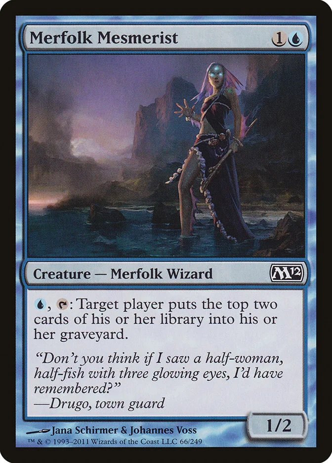 Merfolk Mesmerist 「M12/66」「EN」
