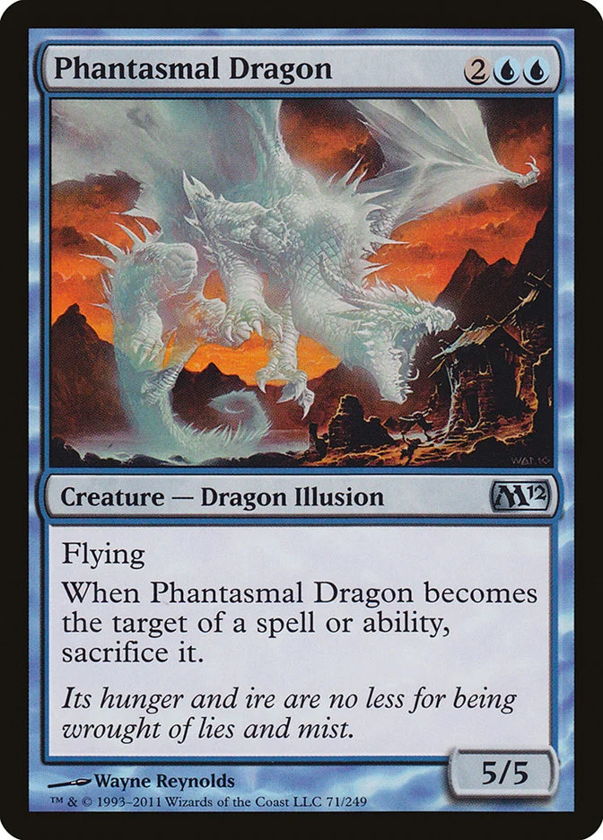 Phantasmal Dragon 「M12/71」「EN」