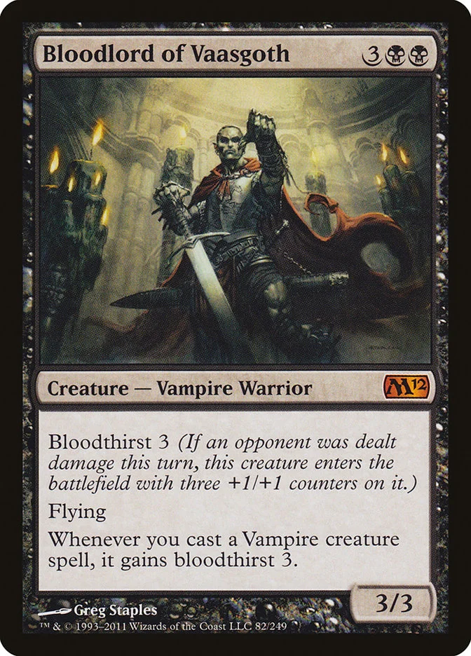 Bloodlord of Vaasgoth 「M12/82」「EN」