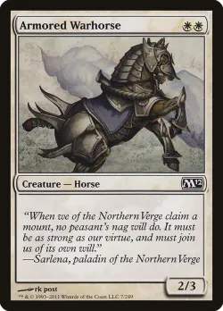 Armored Warhorse #7 · Magic: The Gathering