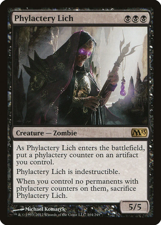 Phylactery Lich 「M13/104」「EN」