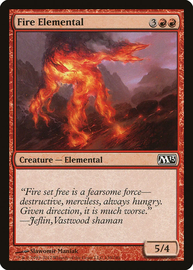 Fire Elemental 「M13/130」「EN」