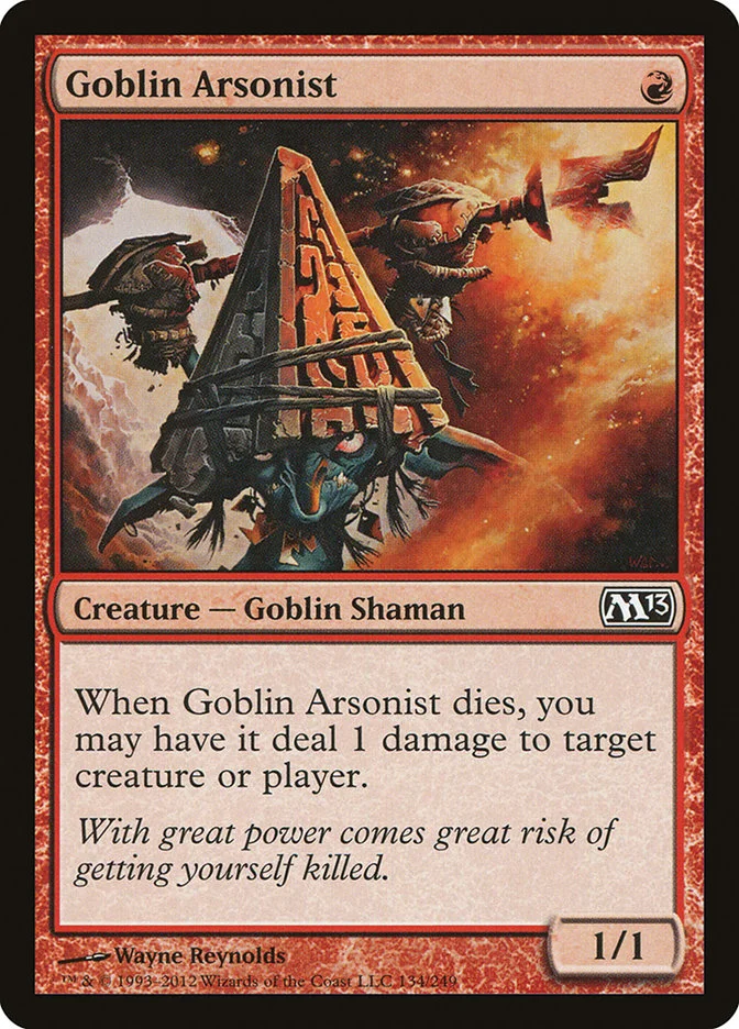 Goblin Arsonist 「M13/134」「EN」