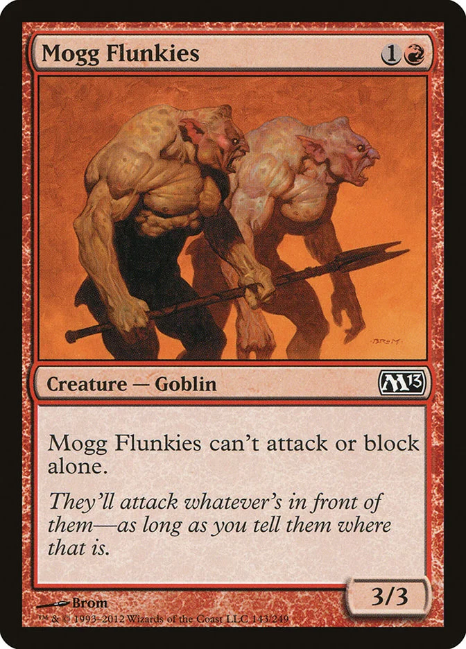 Mogg Flunkies 「M13/143」「EN」